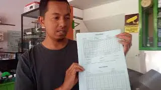 Cetak kertas NCR di mesin fotocopy IRA