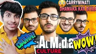 CARRY MINATI | SOCIAL MEDIA CULTURE REACTION