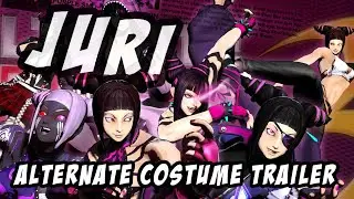 UMvC3 MODS | Juri Han 125 Alternate Costumes Trailer