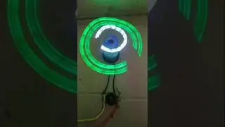 Dc motor led light #dcmotor #tech #project #light #diy