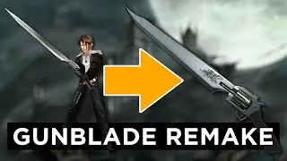 I remade Squall's GUNBLADE!