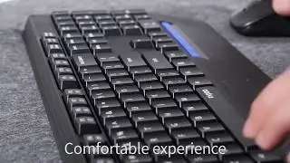 RAPOO Wireless Optical Mouse & Keyboard-X1800Plus