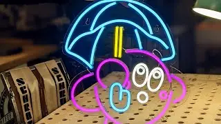 Neon LED Logo - DIY - short insights