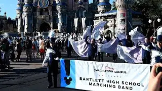 Bartlett High School Marching Hawks perform at The Magic Kingdom Disney World, March 30, 2023