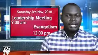 Church Digital Announcement by P&C Department for Outreach Sunday 28/10/2018