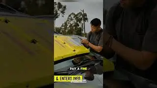 This Yellow Device Helps Stop Illegal Parking🧐