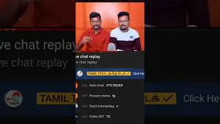 Tamil Gaming true fans Power 🔥in Tamil Tech live  Goosebumps moment #Tamilgaming