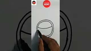 Draw a simple steering wheel using these simple steps #shorts #ashortaday Canvassing Passion