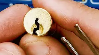 RAW! My First Challenge Lock! All customized pins! gutted & picked! KIXPICKS!