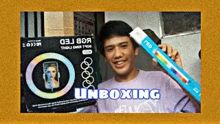 UNBOXING LED SOFT RING LIGHT AND LD LIGHT | OLIVER JR DELA PENA VLOGS|
