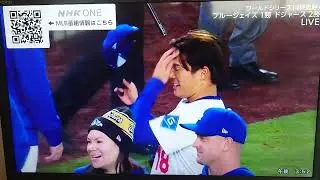 ＷＳ　３戦目　フリーマン　サヨナラホームラン。