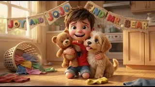 👦🏻Joy and 🐶 Jojo Find Mr. Bear 🧸 | Cozy Kids Story About Friendship