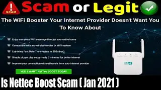 Is Nettec Boost Scam ( Jan 2021) Is It Scam Or Legit? Watch! | Scam Adviser Reports