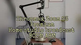 Thronmax Zoom S3 PREMIUM home studio broadcast BOOM ARM UNBOXING & ASSEMBLING #SINGAPINO