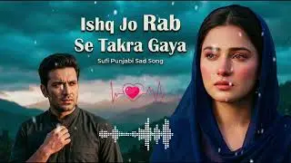 Ishq Jo Rab Se Takra Gaya | Heart Touching Punjabi Sufi Song | Roohani Takraav Aur Dard 2025