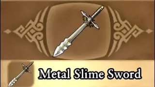 Metal Slime Sword farm [Easy] Dragon Quest 11