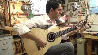 2016 Greg Brandt Classical Guitar Suite no 9 D Minor by Robert de Visee
