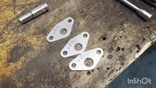 go karting...    testing restrictor plates to slow down hand control go kart