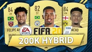 FIFA 20: ЛУЧШИЙ ВОЗМОЖНЫЙ КОНСТРУКТОР СОСТАВА НА 200 ТЫСЯЧ (ГИБРИД НА 200 ТЫСЯЧ)