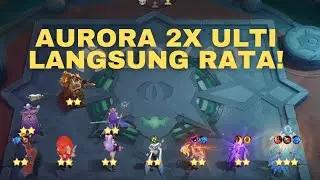 Aurora Hyper Elementalist Mage | Titik Balik Kemenangan | Buss Skill 3 Magic Chess