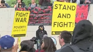 UNM students protest Trump election with campus &lsquo;walk out&rsquo;