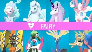 NEW All Fairy Type Pok&eacute;mon | Gen1 &ndash; 9 | Full Pokedex | 4K