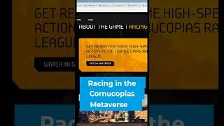 High-Speed Metaverse Racing with Cornucopias (Cardano Blockchain)