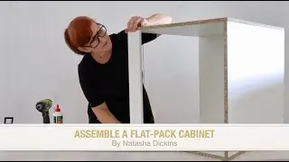 HOW TO DIY Assemble a flat-pack cabinet