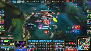 Kuro - Kassadin Quadra Kill KOO vs FNC World Championship 2015