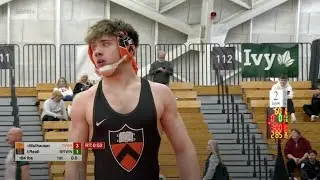 184lbs Kole Mulhauser (Princeton) vs Andrew Reall (Brown)