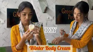 Winter Body Cream DIY #aloevera #coconutoil