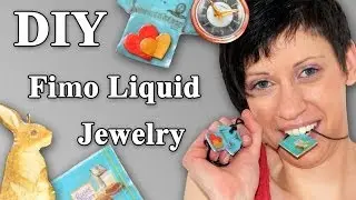 FIMO Liquid Schmuck: Polymer Jewelry - Tutorial [HD/DE] (EN-Sub)