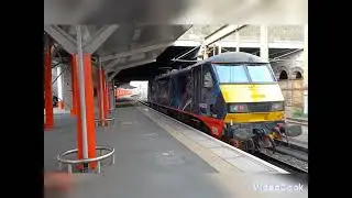 90021 Donald Malcolm through plt 12 at  Crewe 23/03/23