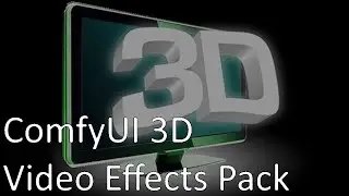comfyui 3D Video Effects - Tutorial - Released on Github