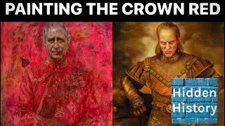 King Charles III striking red portrait draws comparisons with bloodthirsty historic tyrants