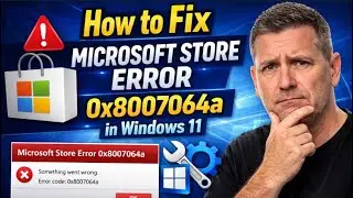 How to Fix Microsoft Store Error 0x8007064a in Windows 11