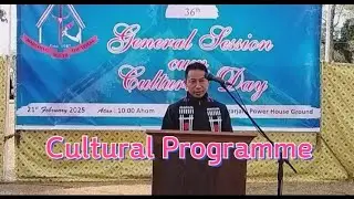 Cultural Programme Ngio ya : Shri L. Bukei, President, KCCD.