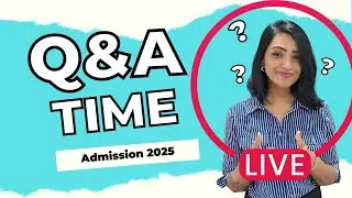 Admission 2025 | Entrance Exam | Mumbai university admission | Live Q&A