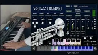 VG Jazz Trumpet, Virtual instrument. Harmon muted sound, VST, AU plugins and standalone application.