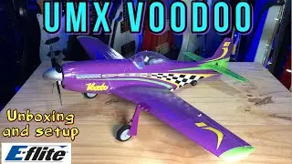 E-Flite UMX P 51-D Voodoo Mustang Unboxing and Setup #new #release #rcplane #unboxing #test