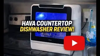 HAVA Countertop Dishwasher, 8 Wash Programs