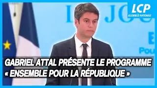 Conférence de presse de Gabriel Attal en intégralité - 20 juin 2024