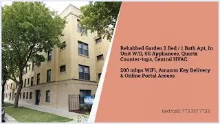 Grand 2 Bedroom Garden Apartment in Albany Park