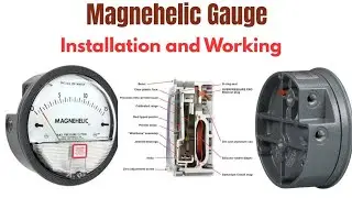 Working Of Magnehaulic Gauge || How to Install Magnehaulic Gauge || Pressure In Pascals || #gauges