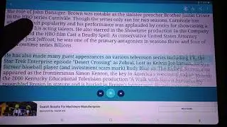 Clancy Brown Video 