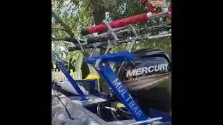 Eric Fowler and his Smackdown Rod Holders and MulTBar Rod Racks setup