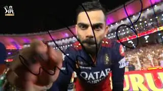 VIRAT KOHLI SIGNATURE CELEBRATION ON CAMERA AFTER RCB 2025 IPL WINNING MOMENT 🏏🏆🍾@goatedits018 #rcb
