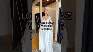 Свадебные платья с длинными рукавами 🤍 #sayyestothedress #longsleeveweddingdress #bridetobe #2026...