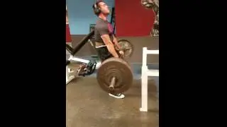 Max Dead Lift  5/29/16