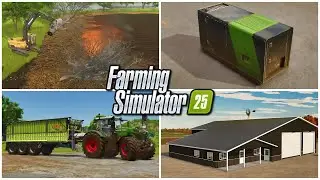 Farm Sim News - Land Clearing w.Fire, Mobile PTO, Living Shed, & More!